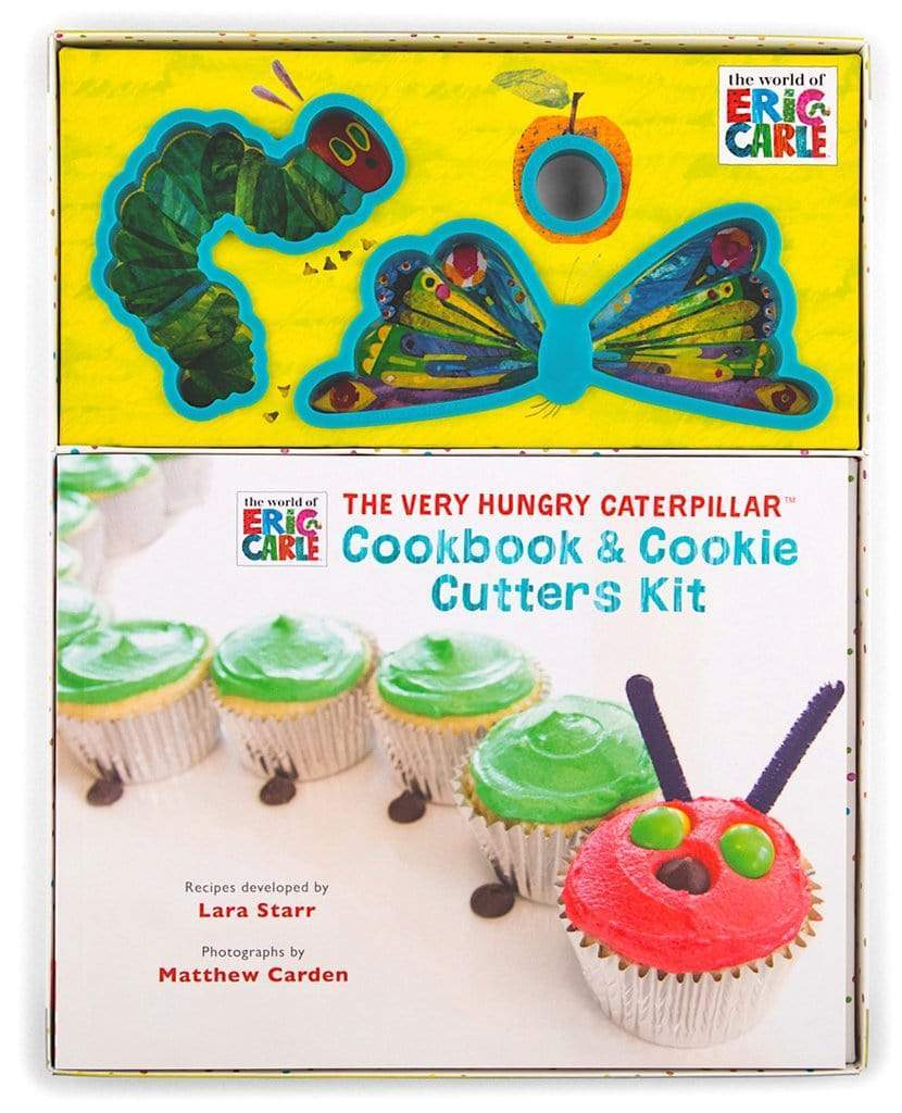 Marissa's Books & Gifts, LLC 9781452125527 The World of Eric Carle The Very Hungry Caterpillar Cookbook Cookie Cutters Kit