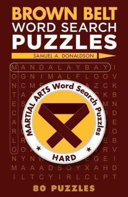 Brown Belt Word Search Puzzles