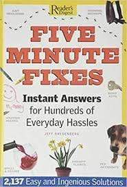 Marissa's Books & Gifts, LLC 9781464304842 Reader's Digest: Five-Minute Fixes