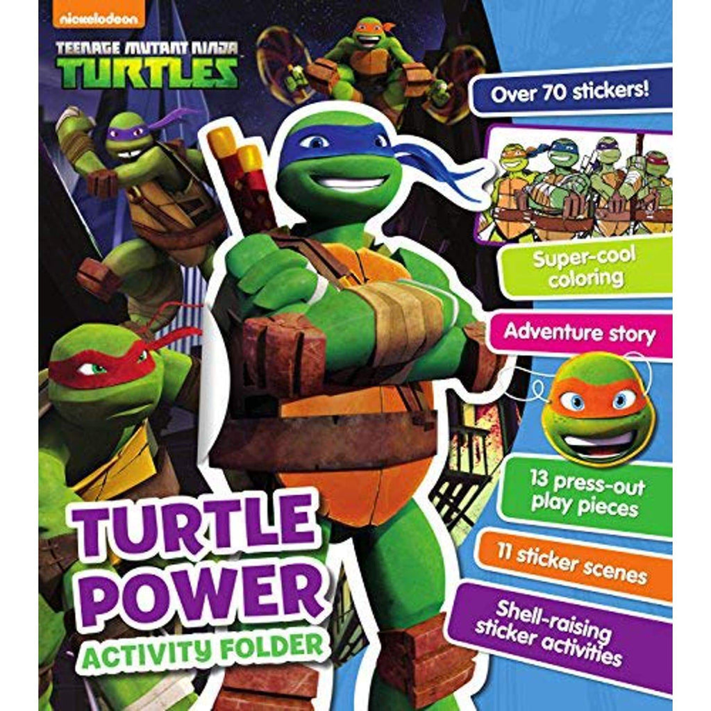 Marissa's Books & Gifts, LLC 9781472381194 Nickelodeon Teenage Mutant Ninja Turtles Super Mutant Activity Folder