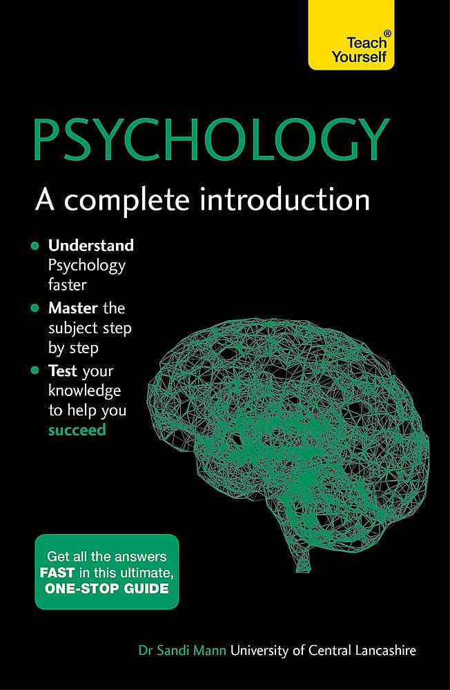 Marissa's Books & Gifts, LLC 9781473609303 Psychology: A Complete Introduction