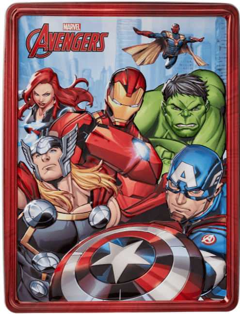 Marissa's Books & Gifts, LLC 9781474860079 Marvel Avengers Happy Tin