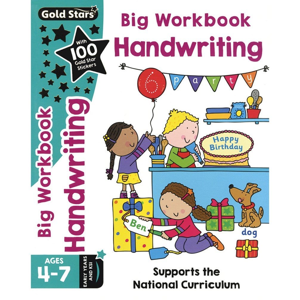 Marissa's Books & Gifts, LLC 9781474875806 Big Workbag Handwriting: Ages 4-7