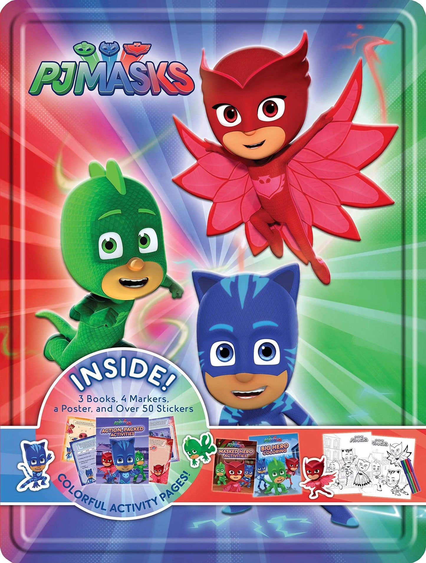 Marissa's Books & Gifts, LLC 9781474896498 Pj Masks Collector's Tin