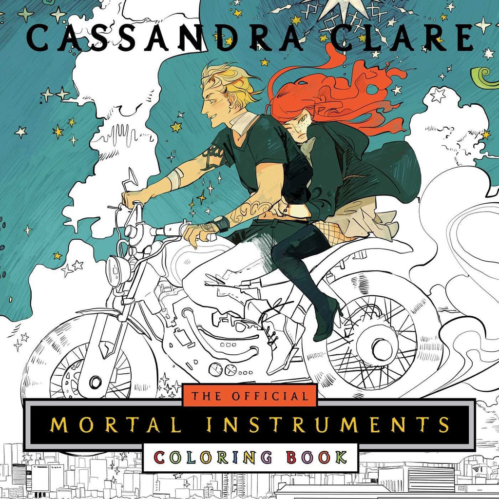 Marissa's Books & Gifts, LLC 9781481497565 The Official Mortal Instruments Coloring Book