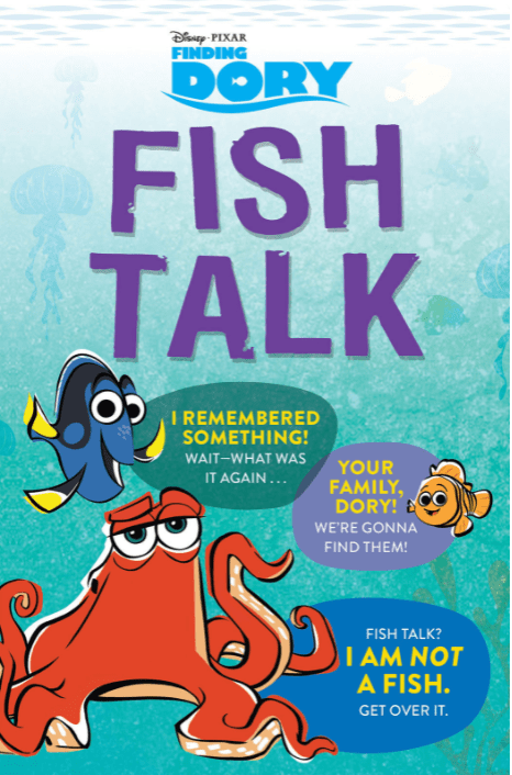 Marissa's Books & Gifts, LLC 9781484748718 Finding Dory: Fish Talk