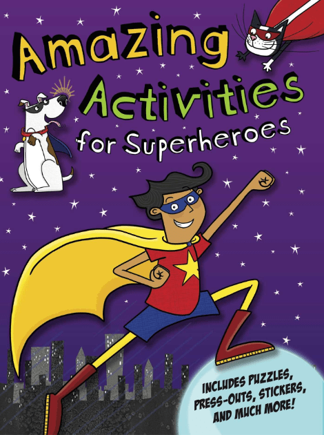 Marissa's Books & Gifts, LLC 9781499800326 Amazing Activities for Superheroes