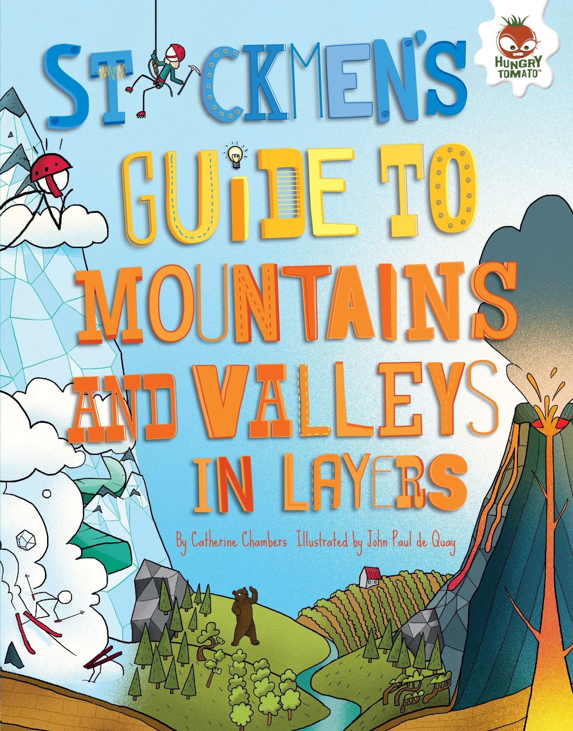 Marissa's Books & Gifts, LLC 9781512406184 Stickmen's Guide to Mountains and Valleys in Layers