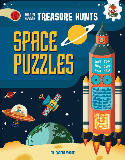 Marissa's Books & Gifts, LLC 9781512406245 Space Puzzles: Brain Game Treasure Hunts