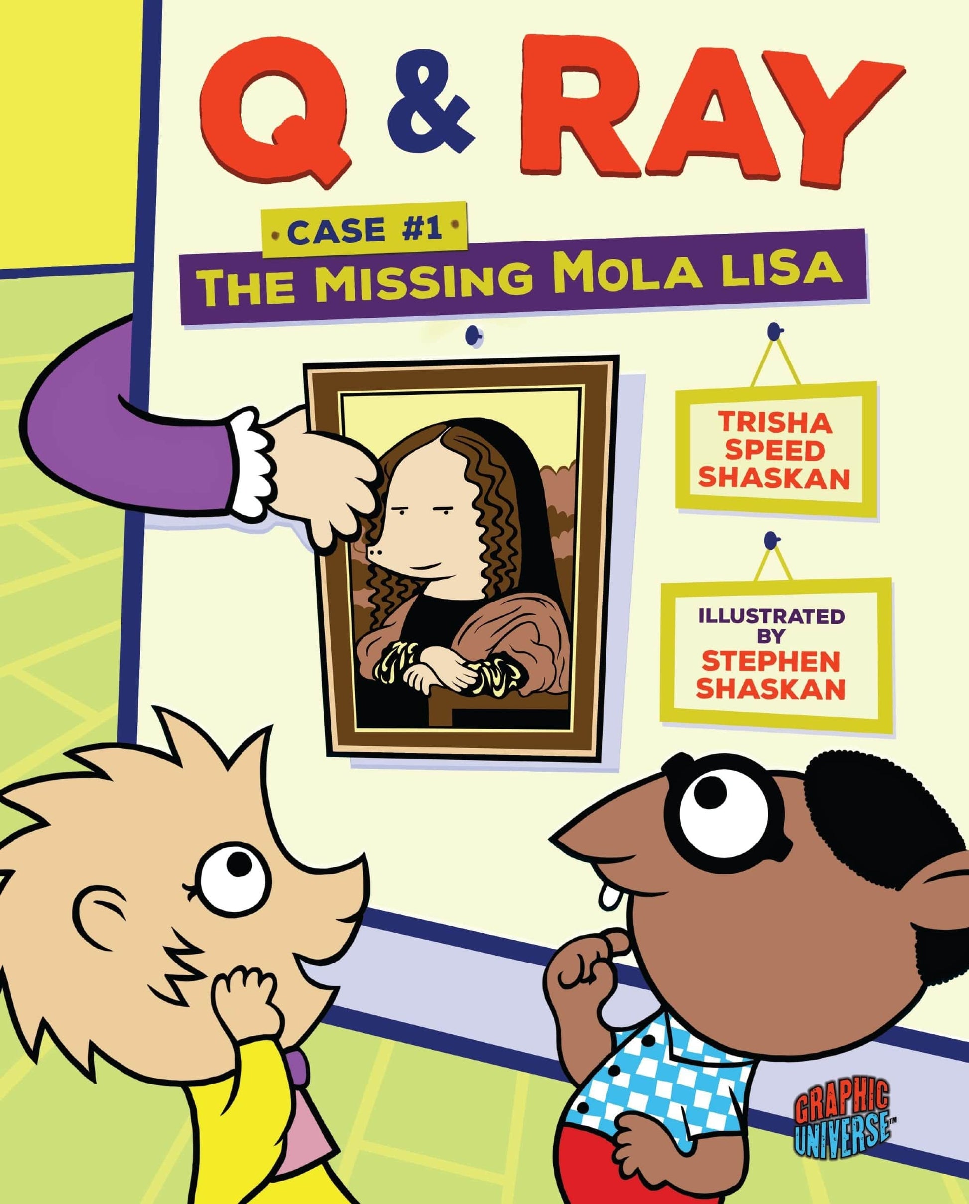 Marissa's Books & Gifts, LLC 9781512411478 The Missing Mola Lisa: Q & Ray (Case 1)