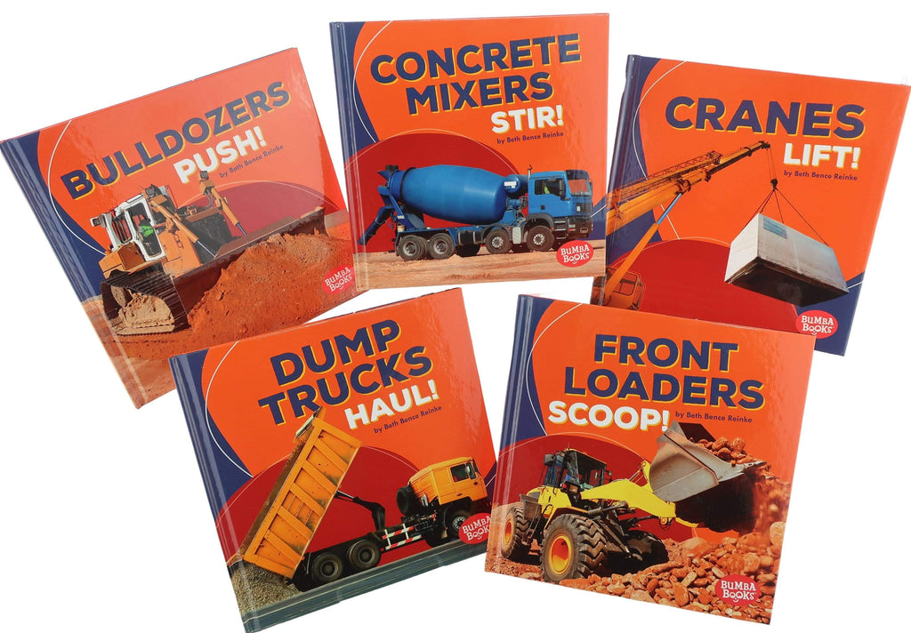 Construction Zone Book Set (5 Books)