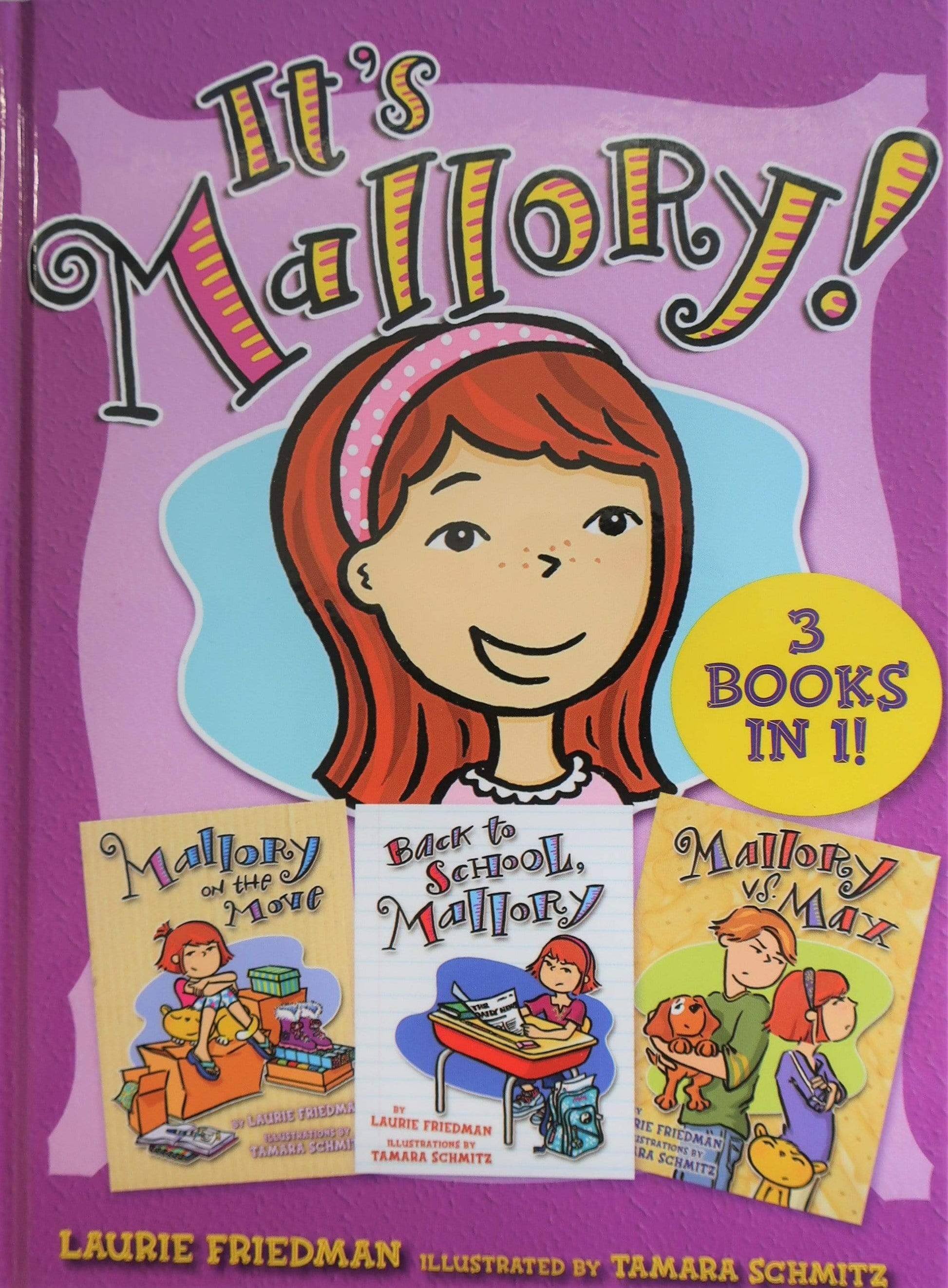 Marissa's Books & Gifts, LLC 9781541544895 It's Mallory! 3 Books in 1