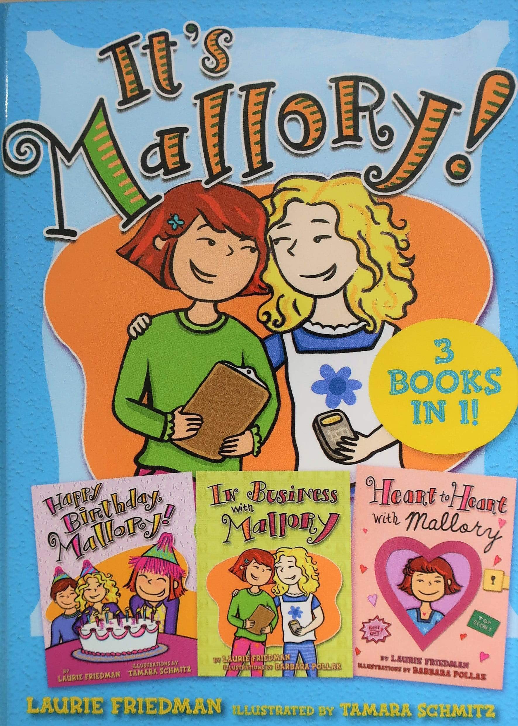 Marissa's Books & Gifts, LLC 9781541544901 It's Mallory! (3-Books-in-1)