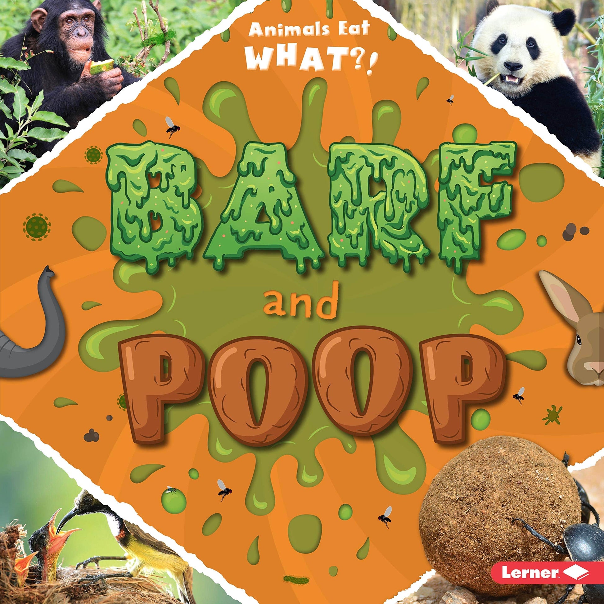 Marissa's Books & Gifts, LLC 9781541579347 Barf and Poop: Animals Eat What?