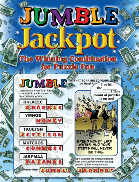 Marissa's Books & Gifts, LLC 9781572438972 Jumble Jackpot: The Winning Combination for Puzzle Fun