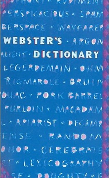 Marissa's Books & Gifts, LLC 9781596950597 Webster's Dictionary (Blue Fashion)