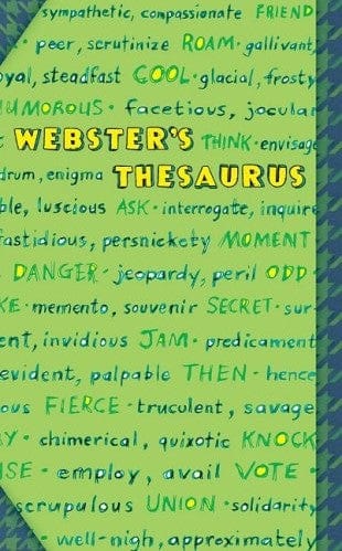 Marissa's Books & Gifts, LLC 9781596950610 Webster's Thesaurus (Green Words)