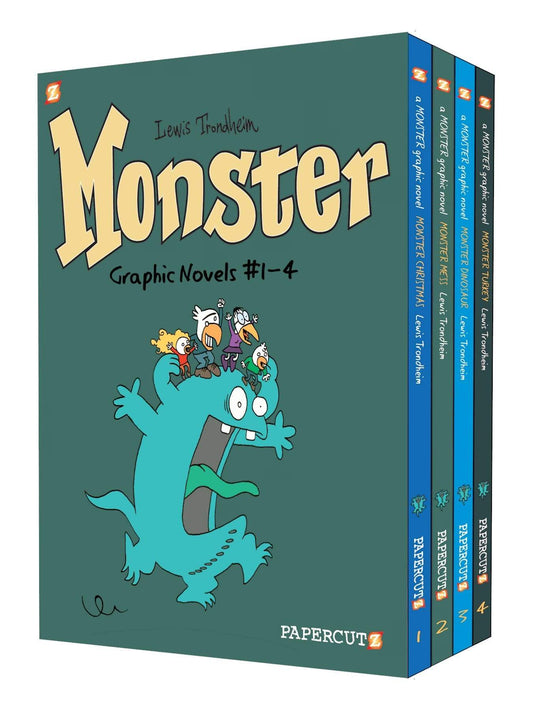 Monster Graphic Novels Box Set (Books 1-4)