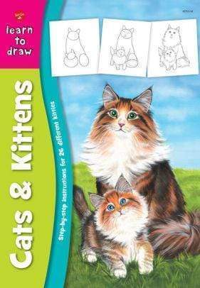 Marissa's Books & Gifts, LLC 9781600583520 Cats & Kittens: Step-by-step instructions for 26 different kitties