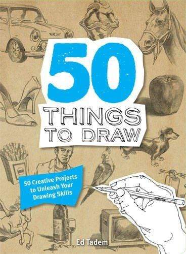 Marissa's Books & Gifts, LLC 9781600587146 50 Things to Draw: 50 Creative Projects to Unleash your Drawing Skills