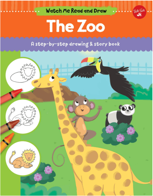 Marissa's Books & Gifts, LLC 9781600587979 Watch Me Read and Draw: The Zoo