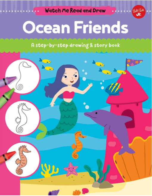 Marissa's Books & Gifts, LLC 9781600587993 Watch Me Read and Draw: Ocean Friends