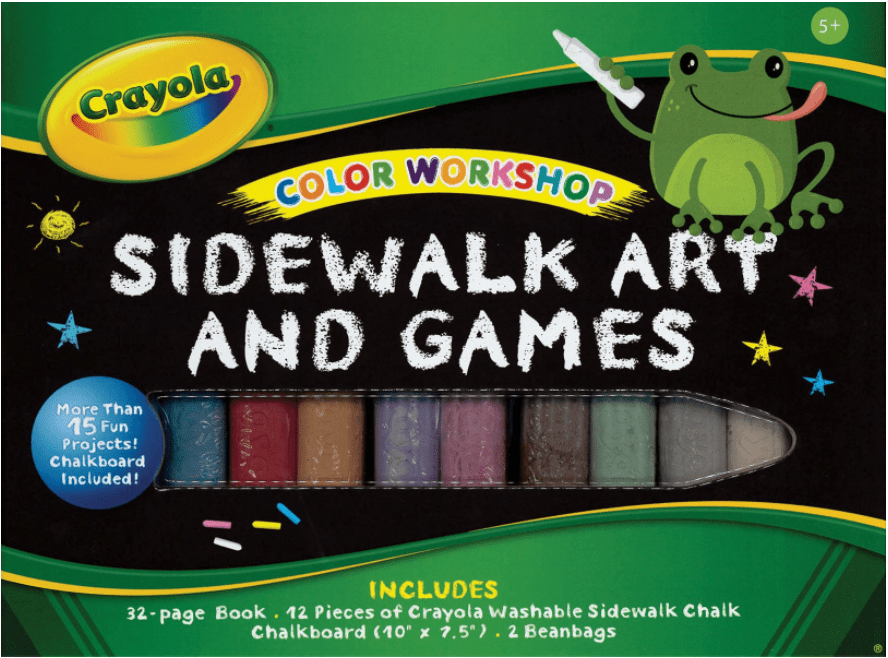 Marissa's Books & Gifts, LLC 9781607106319 Crayola Color Workshop: Sidewalk Art and Games