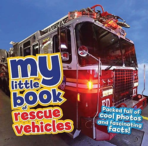 Marissa's Books & Gifts, LLC 9781609929510 My Little Book of Rescue Vehicles