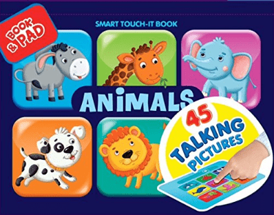 Marissa's Books & Gifts, LLC 9781618890153 Animals: Smart Touch-it Book