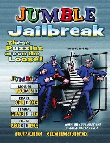 Marissa's Books & Gifts, LLC 9781629370026 Jumble Jailbreak: These Puzzles Are On the Loose! (Jumbles®)