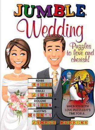 Marissa's Books & Gifts, LLC 9781629373072 Jumble® Wedding: Puzzles to Love and Cherish! (Jumbles®)