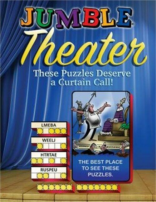 Marissa's Books & Gifts, LLC 9781629374840 Jumble® Theater: These Puzzles Deserve a Curtain Call (Jumbles®)