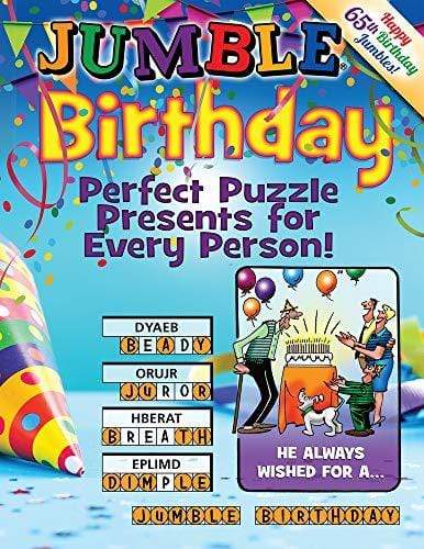 Marissa's Books & Gifts, LLC 9781629376523 Jumble® Birthday: Perfect Puzzle Presents for Every Person! (Jumbles®)