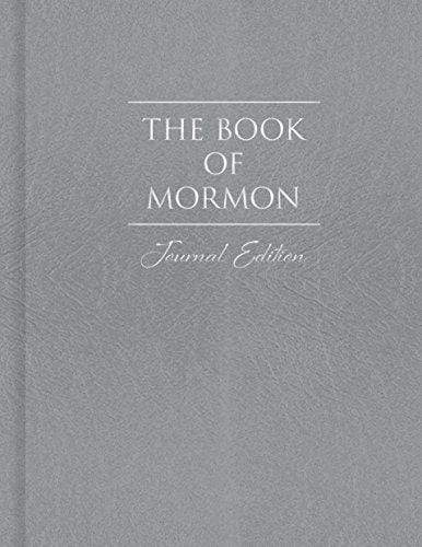 Marissa's Books & Gifts, LLC 9781629725116 The Book of Mormon, Journal Edition Gray