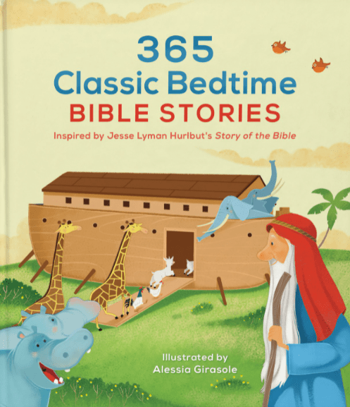 Marissa's Books & Gifts, LLC 9781630583804 365 Classic Bedtime Bible Stories: Inspired by Jesse Lyman Hurlbut's Story of the Bible