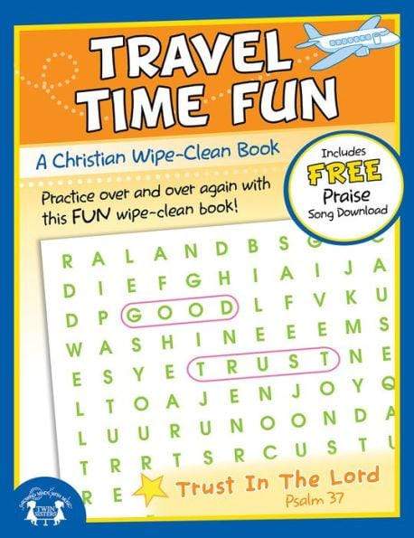 Marissa's Books & Gifts, LLC 9781630588274 Travel Time Fun Christian Wipe-Clean Workbook (Let's Do It Again! Workbooks)