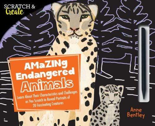 Scratch & Create: Amazing Endangered Animals - Marissa's Books