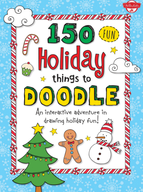 Marissa's Books & Gifts, LLC 9781633220348 150 Fun Christmas Things to Doodle: An Interactive Adventure in Drawing Holiday Fun!