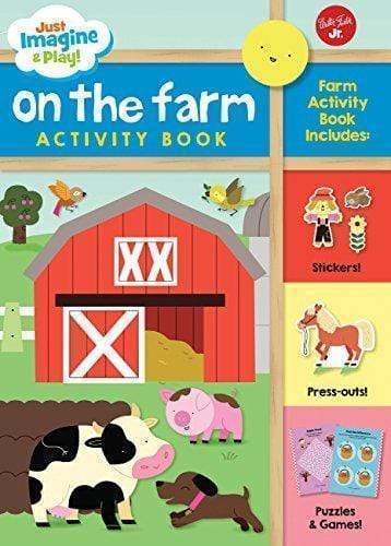 Just Imagine & Play! On The Farm: Sticker & Press-out Activity Book