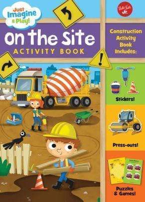 Marissa's Books & Gifts, LLC 9781633222458 Just Imagine & Play! On the Site: Sticker & press-out activity book