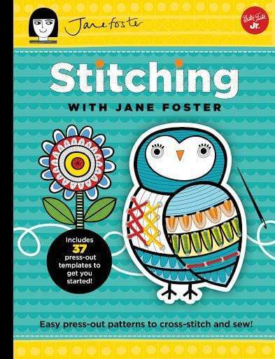 Marissa's Books & Gifts, LLC 9781633222991 Stitching with Jane Foster: Easy Press-out Patterns to Cross-Stitch and Sew