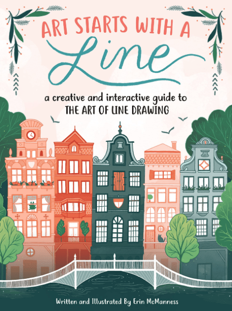 Marissa's Books & Gifts, LLC 9781633224810 Art Starts with a Line: A Creative and Interactive Guide to the Art of Line Drawing