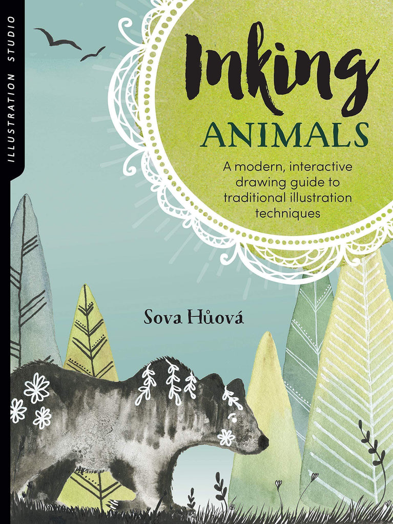 Marissa's Books & Gifts, LLC 9781633225763 Illustration Studio: Inking Animals