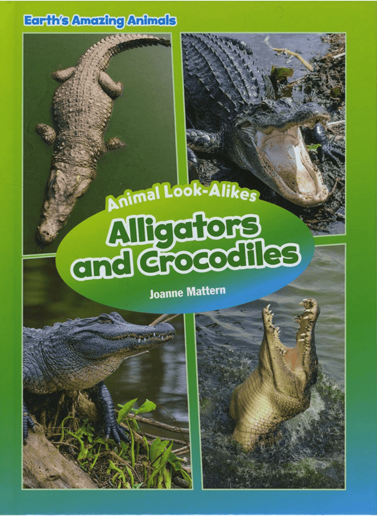 Marissa's Books & Gifts, LLC 9781634402095 Alligators and Crocodiles: Animal Look-Alikes