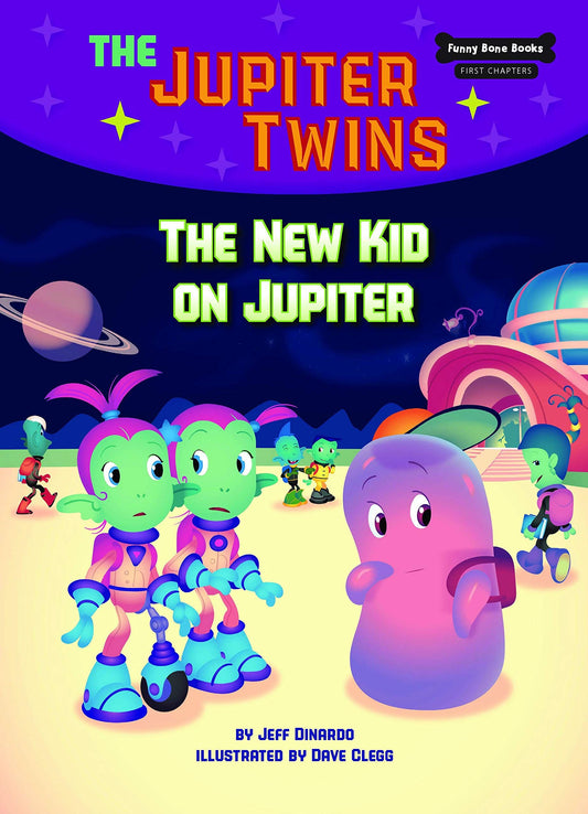 Marissa's Books & Gifts, LLC 9781634407533 The New Kid on Jupiter (Book 8) (Funny Bone Books ™ First Chapters ― The Jupiter Twins)