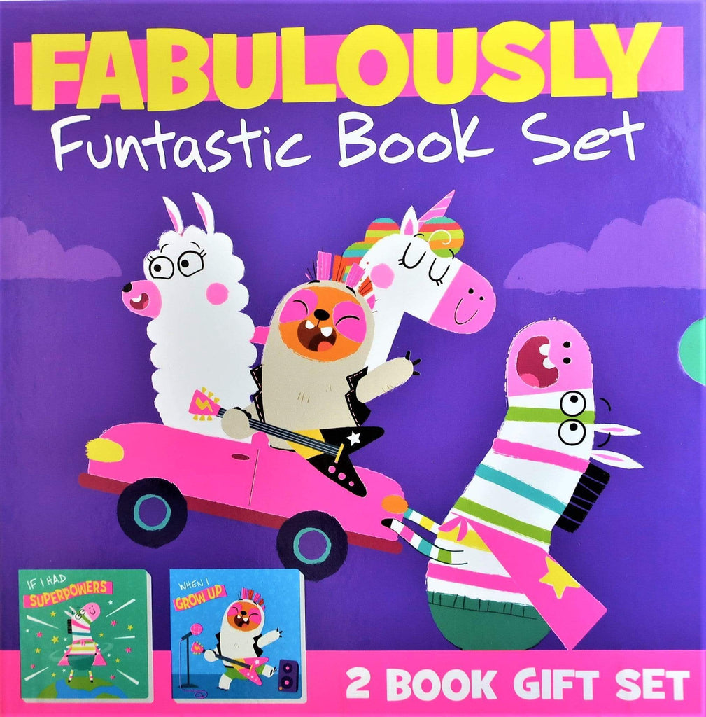Marissa's Books & Gifts, LLC 9781640382725 Fabulously Funtastic Book Set (If I Had Superpowers & When I Grow Up)