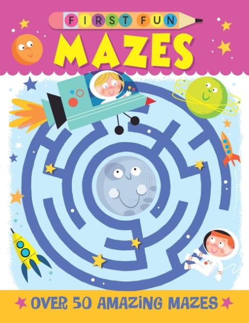Marissa's Books & Gifts, LLC 9781641241540 First Fun- Mazes: Over 50 Amazing Mazes