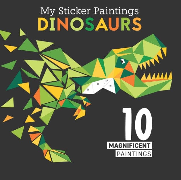 Marissa's Books & Gifts, LLC 9781641241861 My Sticker Paintings: Dinosaurs