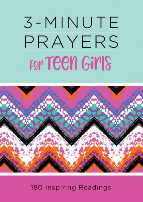 Marissa's Books & Gifts, LLC 9781643520551 3-Minute Prayers for Teen Girls: 180 Inspiring Readings