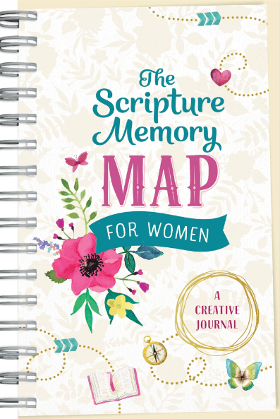 Marissa's Books & Gifts, LLC 9781643520889 The Scripture Memory Map for Women: A Creative Journal